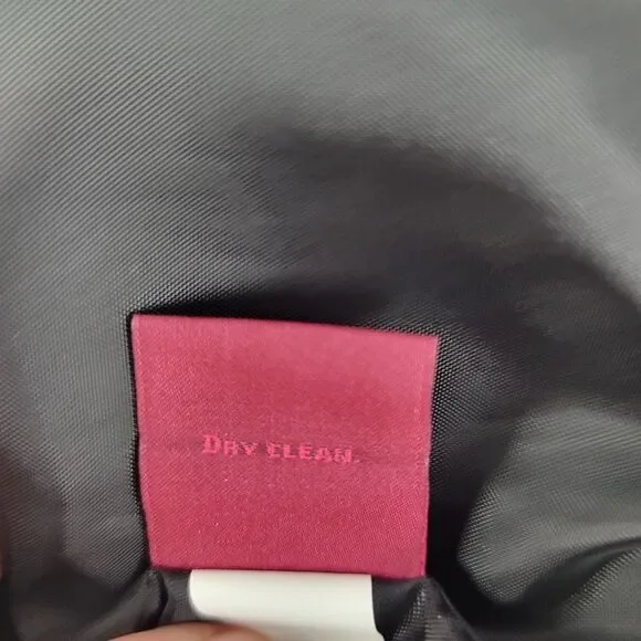 212 Collection Jacket Women's Size XL Black White Abstract Splatter Paint Modern - Picture 6 of 10